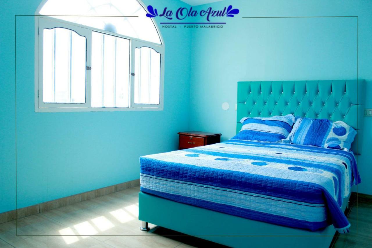 Hospedaje La Ola Azul ปวยร์โต จิกามา ภายนอก รูปภาพ